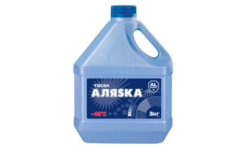 Тосол Аляsка А-40М, G11, синий, -40°C, 3кг, арт. 5068