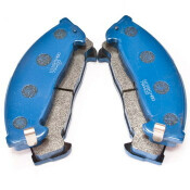 Колодки тормозные дисковые Nisshinbo, комплект на ось (4 шт), арт. PF-4289