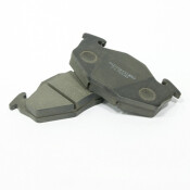 Колодки тормозные дисковые Nisshinbo передние, комплект на ось (4 шт), арт. PF-9213