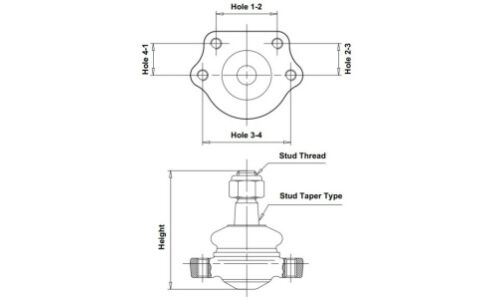 Опора шаровая CTR, арт. CB0296 (CBN-11)