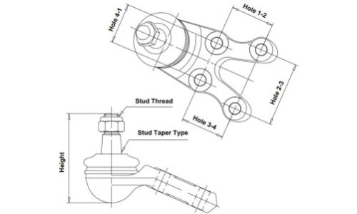Опора шаровая CTR, арт. CB0327 (CBN-66)