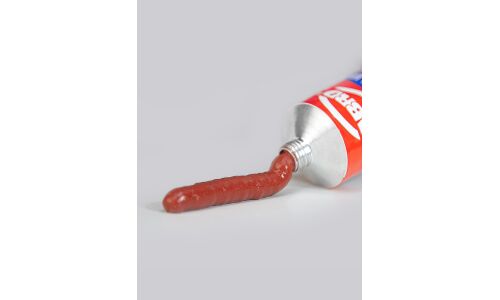 Герметик-прокладка ABRO Masters Red RTV Silicone Gasket Maker, силиконовый, термостойкий, красный, туба 85г, арт. 11-AB-CH-RE-S