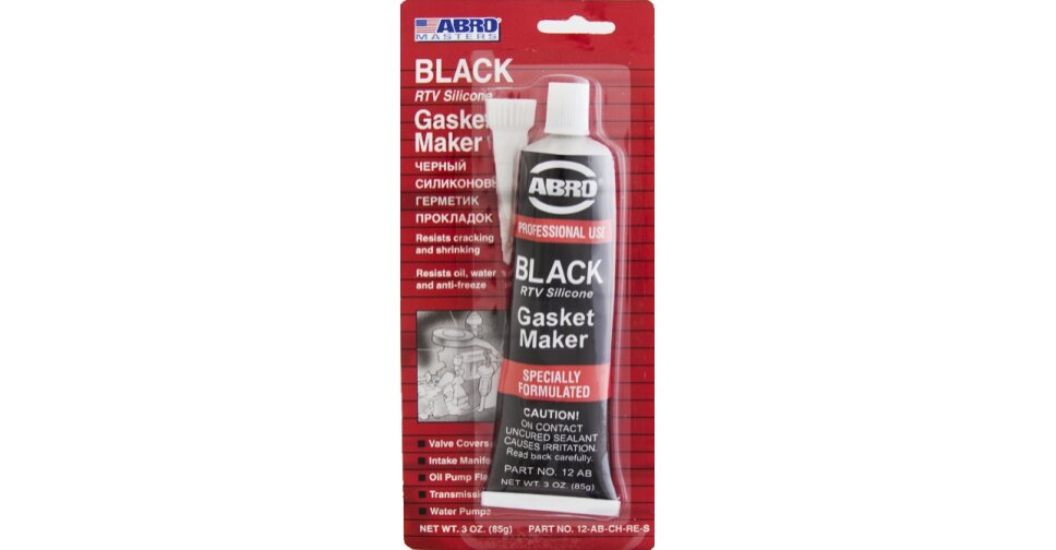 Герметикпрокладка ABRO Masters Black RTV Silicone Gasket Maker