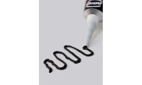 Герметик-прокладка ABRO Masters Black RTV Silicone Gasket Maker, силиконовый, черный, туба 85г, арт. 12-AB-CH-RE-S
