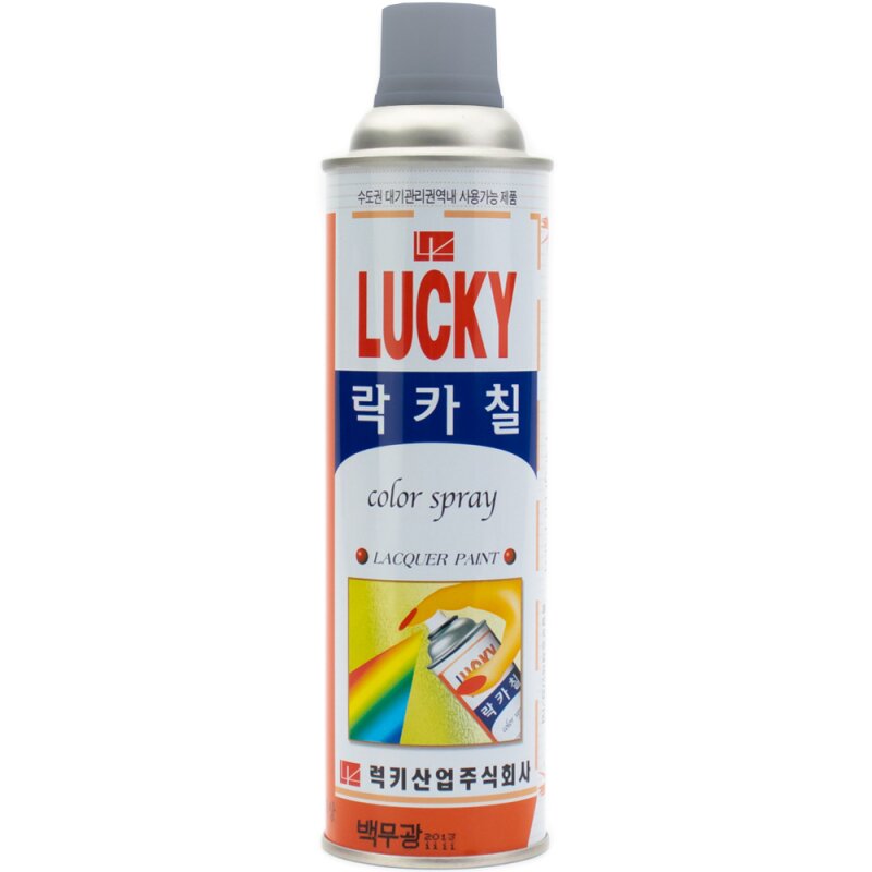 

Краска аэрозольная Lucky цвет «хром», 530мл
