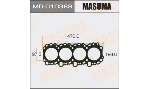 Прокладка головки блока цилиндров Masuma 1KDFT (1/10)