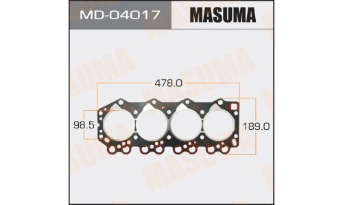 Прокладка головки блока цилиндров Masuma MD-04017