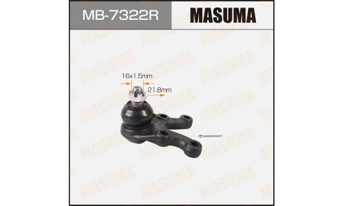 Опора шаровая Masuma, правая, арт. MB-7322R