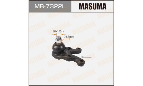Опора шаровая Masuma, левая, арт. MB-7322L