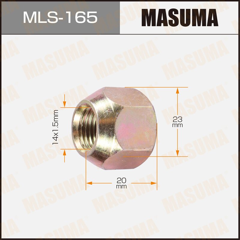 

Фасовка Гайка "Masuma" ОЕМ-40224-0T005 Nissan