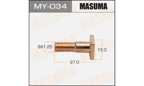 Болты для контактов тяг.реле на стартер Masuma, уп.2шт