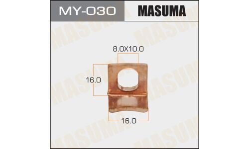 Контакт втягивающего реле стартера Masuma, арт. MY-030