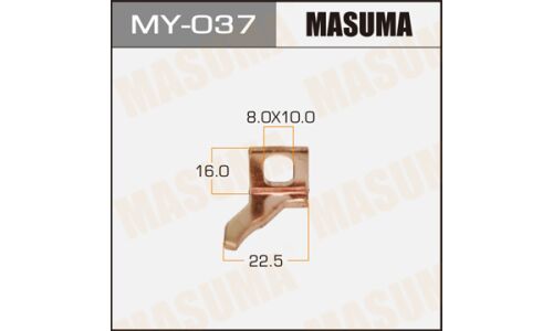 Контакт тяг.реле на стартер Masuma, уп.1шт