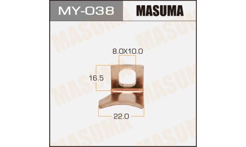 Контакт тяг.реле на стартер Masuma, уп.1шт