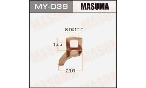 Контакт тяг.реле на стартер Masuma, уп.1шт