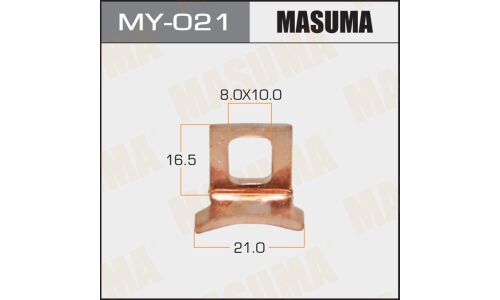Контакт тяг.реле на стартер Masuma     3CTE,2C,3CE,2TZFZE,1KZTE,5L,1N,1NT,2LTE,1FZFE, уп.1