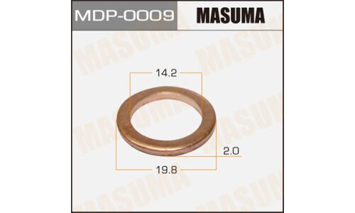 Шайбы для форсунок Masuma (медн.) 14,2х19,8х2, уп.5шт