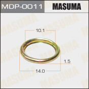 Шайбы для форсунок Masuma 11177-54011,  10,1х14х1,5   2L(Т), уп.5шт