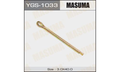 Шплинт MASUMA YGS-1033 3x40mm, 10 шт