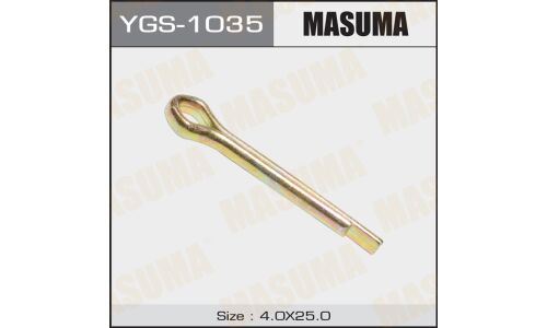 Шплинт MASUMA YGS-1035 4x25mm, 10 шт