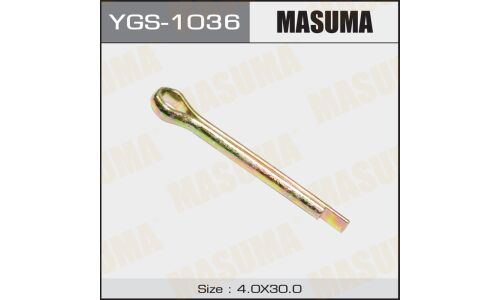 Шплинт MASUMA YGS-1036 4x30mm, 10 шт
