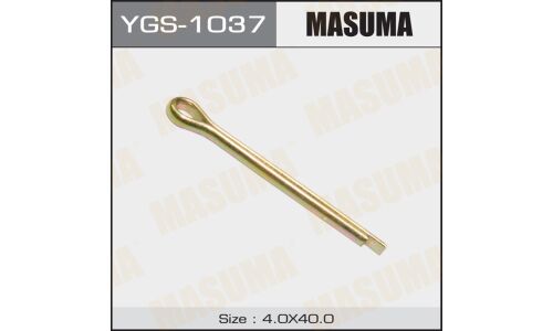 Шплинт MASUMA YGS-1037 4x40mm, 10 шт