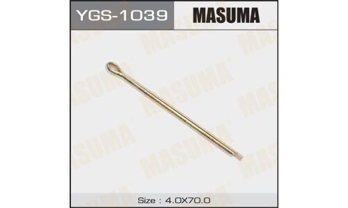 Шплинт MASUMA YGS-1039 4x70mm, 10 шт