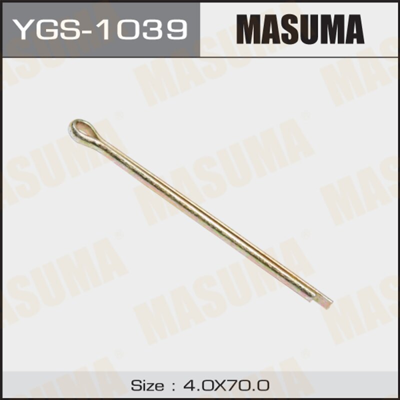 

Шплинт MASUMA YGS-1039 4x70mm, 10 шт