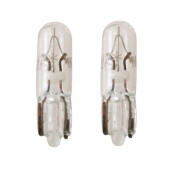 Лампа Narva Standard W1.2W (W2x4.6d, T5), 12В, 1.2Вт, комплект 2 шт, арт. 17037