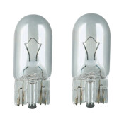 Лампа Narva Standard W5W (W2.1x9.5d, T10), 12В, 5Вт, комплект 2 шт, арт. 17177