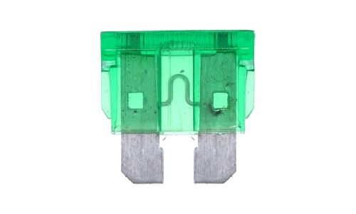 Предохранитель автомобильный, флажковый, стандартный (ATO S1035-2/FT), зелёный, 30А, комплект 5 шт