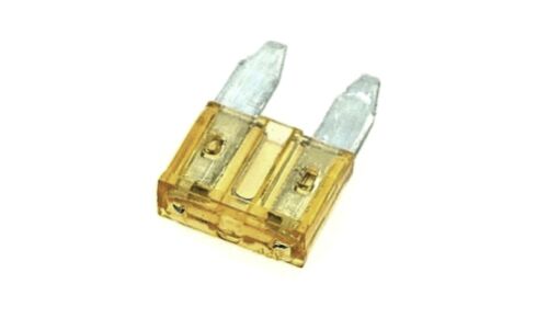 Предохранитель автомобильный, флажковый, мини (MINI S1035-1/FN), светло-коричневый, 5А, комплект 5 шт
