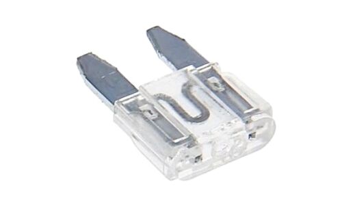 Предохранитель автомобильный, флажковый, мини (MINI S1035-1/FN), прозрачный, 25А, комплект 5 шт