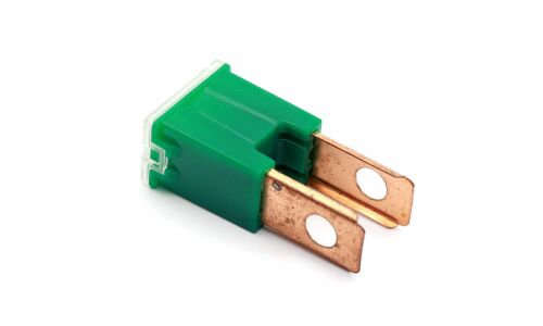 Предохранитель автомобильный, кассетный, папа (PAL S1041-1/FJ14), зелёный, 40А