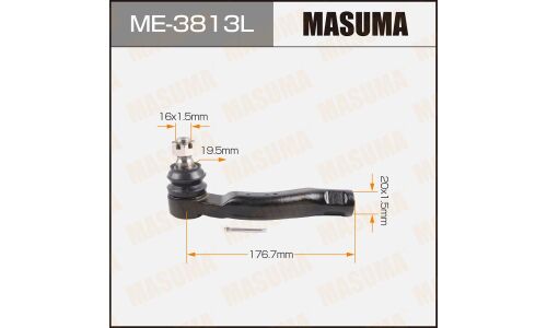 Наконечник рулевой тяги Masuma, левый, арт. ME-3813L