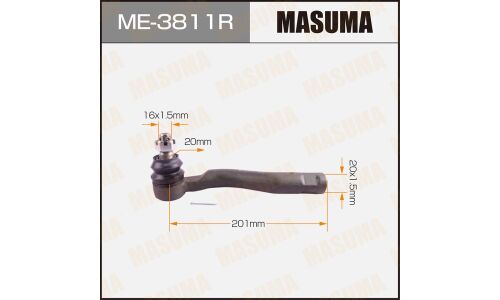 Наконечник рулевой тяги Masuma, правый, арт. ME-3811R