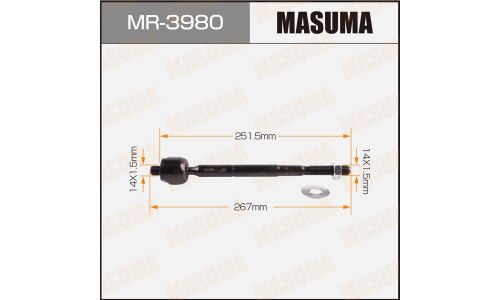 Тяга рулевая Masuma, арт. MR-3980