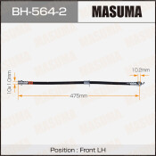Шланг тормозной Masuma для Toyota Camry, Lexus ES350, передний, левый, арт. bh-564-2