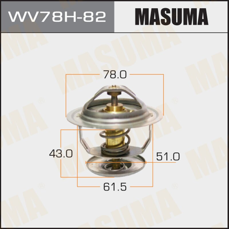 

Термостат "Masuma" WV78H-82