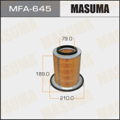 Фильтр воздушный Masuma A-522, арт. MFA-645 Фильтр воздушный Masuma A-522, арт. MFA-645
