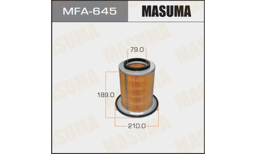 Фильтр воздушный Masuma A-522, арт. MFA-645