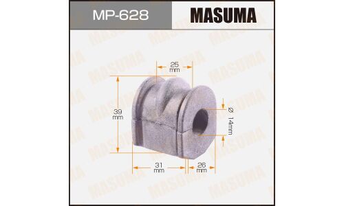 Втулка стабилизатора Masuma, арт. MP-628