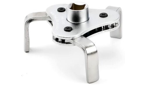 Съёмник масляных фильтров Saker, «краб», Ø63–102мм, под квадрат 1/2", арт. 078