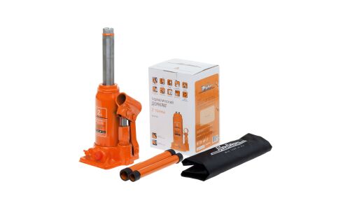 Домкрат гидравлический бутылочный Airline, 2000кг, подъем 165-315мм, сумка, арт. AJ-B-02