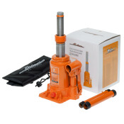 Домкрат гидравлический бутылочный Airline, 2000кг, подъем 161-387мм, двойной шток, сумка Домкрат гидравлический бутылочный Airline, 2000кг, подъем 161-387мм, двойной шток, сумка