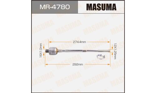 Тяга рулевая Masuma, арт. MR-4780