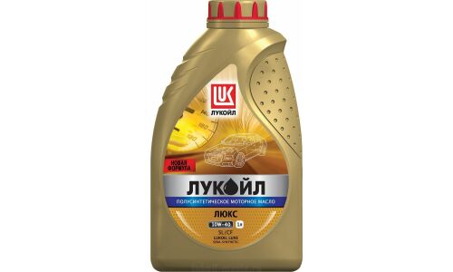 Масло моторное Лукойл Luxe 10w40 полусинтетическое, API SL/CF, универсальное, 1л, арт. 19187/3705307