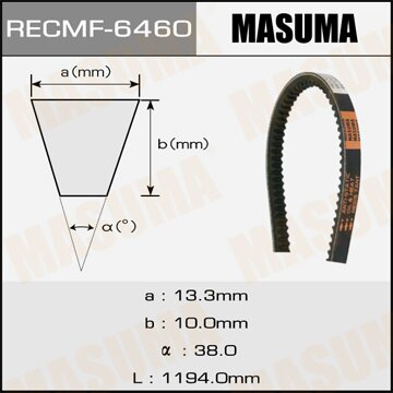 

Ремень клиновидный "Masuma" рк.6460