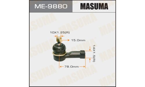 Наконечник рулевой тяги Masuma, арт. ME-9880