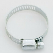 Хомут червячный Ø25-40мм, ширина 9мм, нержавеющая сталь W2, 1 шт